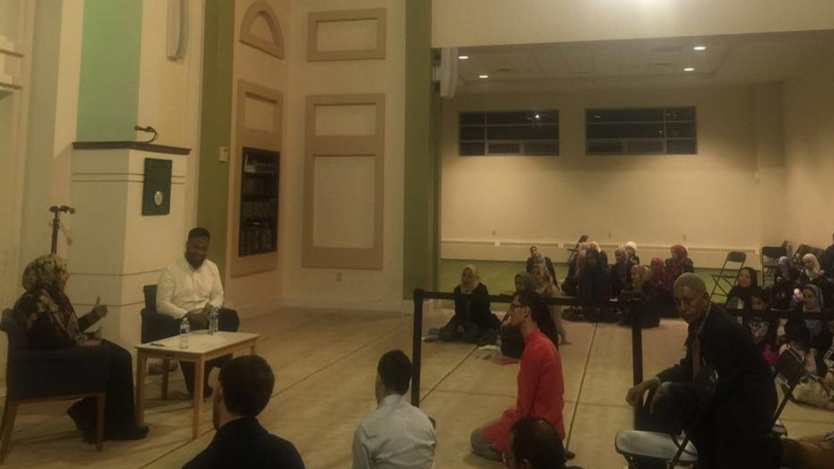محاضرة الناشطة الحائزة على جائزة نوبل للسلام توكل كرمان في جامع المركز الاسلامي بعنوان: التحديات التي تواجه المسلمين في الغرب - بوسطن/اميركا 